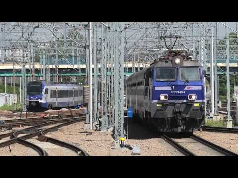 EP09-003 Kraków Główny z pociągiem pospiesznym InterCity "Matejko" nr IC 3810