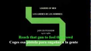 JOY DIVISION-LEADERS OF MEN (LOS LIDERES DE LOS HOMBRES) - (Subtitulado Ingles - Español