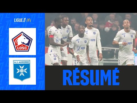 LOSC Olympique Sporting Club Lille 0-2 AJ Association de la Jeunesse Auxerre