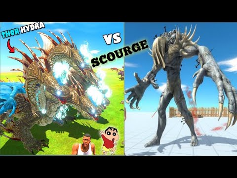 The King Of Thor Hydra vs SCOURGE || And   all Unit ARBS Mobile Game||