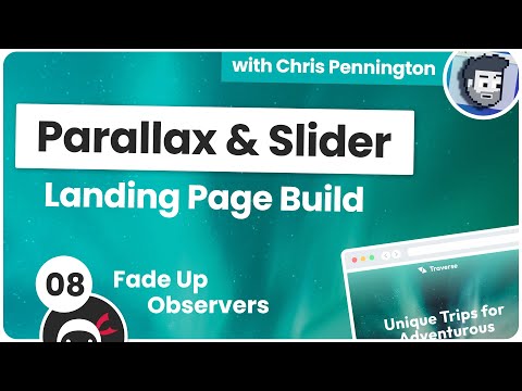 Landing Page Build with Parallax 1 Introduction