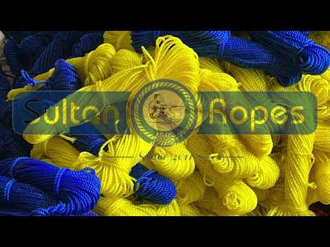Multicolor 200 meter/reel hdpe rope, for rappelling, size: 2...
