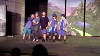 preview picture of video 'Short Clip - Munchkins Dance - The Wizard of Oz - Volcano Theatre Company - Summer 2013'