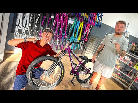 He traveled 300km to pay for my bike repair!