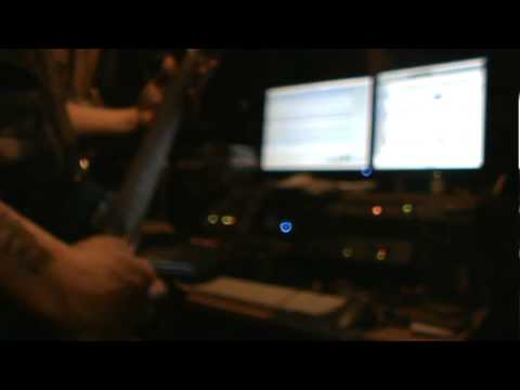 Castrofate - Dan recording title track rhythm gtrs, new album SYSTEMATIC SUICIDE out now