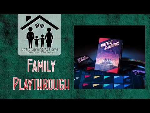 BoardGamingAtHome Family Playthrough of Battle of the Bands