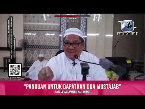 TAZKIRAH : Syarat Mustajab Doa - Ustaz Shamsuri Ahmad