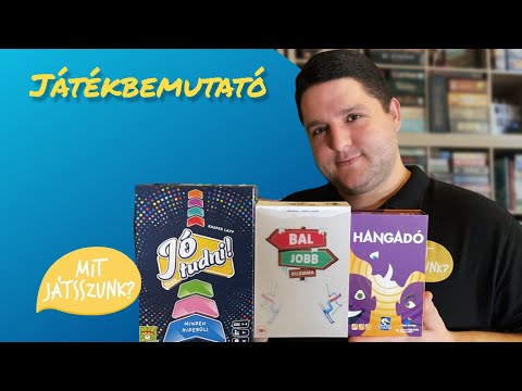Hangadó, Bal Jobb Dilemma, Jó tudni! Partyjátékok bemutatója - Mit Játsszunk?