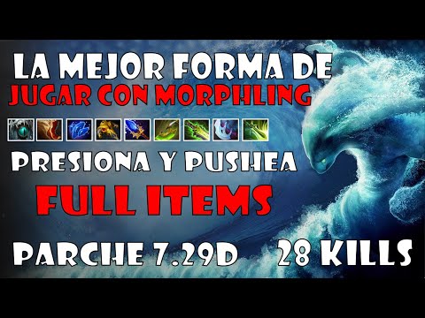 MIRACLE MORPHLING FULL ITEMS PRO GAMEPLAY - GODADICO DOTA