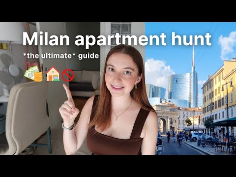 HOW TO FIND AN APARTMENT IN MILAN 2025 w/prices and local tips 🏠 Living in Milan