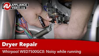 Whirlpool Dryer Repair - Will Not Run, Noise While Running - Idler Pulley