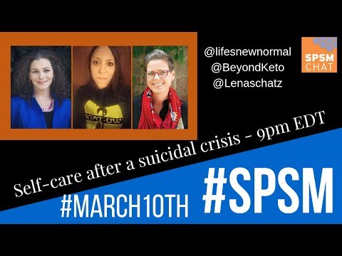 Self-care after a suicide crisis