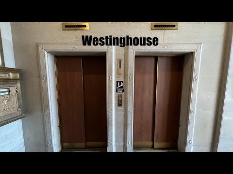CRAZY FAST Westinghouse Traction Elevators @ 820 Building - Cleveland, OH