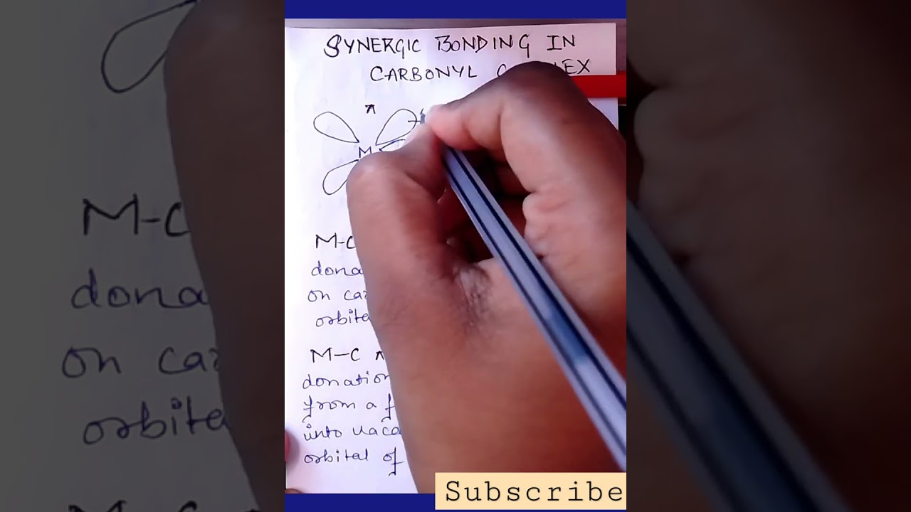 synergic bonding #shorts #carbonyl complex #chemistry