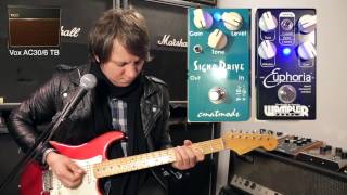 Video thumbnail for Wampler Pedals Euphoria vs CMAT Mods Signa Drive by shnobel