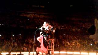 MADONNA Detroit Rebel Heart Tour Who&#39;s That Girl and Speech