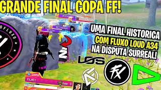GRANDE FINAL DA COPA FREE FIRE DIA 1 FOI HISTORICOO! FLUXO, LOUD, LOS E GERAL NA TROCACAO INSANA!