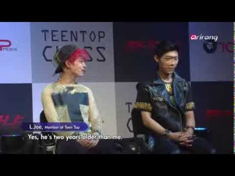 Teen Top talk about L.Joe's getting hurt while filming MV "Rocking"