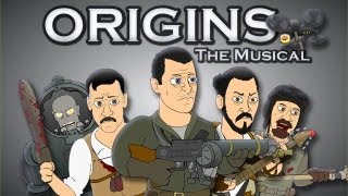 ♪ ORIGINS THE MUSICAL - Black Ops 2 Zombies Parody