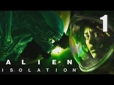Alien: Isolation walkthrough [01] w/YourGibs - OPENING - Part 1 #horror #YourGibsLive