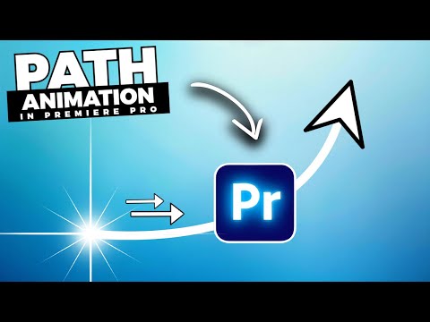 How To ANIMATE OBJECTS Along a PATH In Premiere Pro