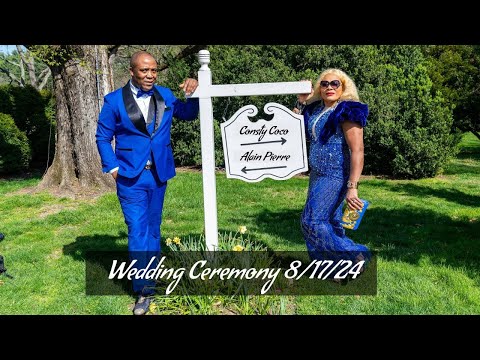 SAVE THE DATE FOR THE WEDDING OF CONSTY COCO & ALAIN PIERRE