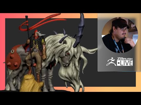 Create a Stylized Character #withme! Enter the ZBHO Dojo - Spicer McLeroy - ZBrush 2021.6