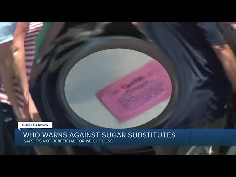 World Health Organization warns against sugar substitutes like Splenda