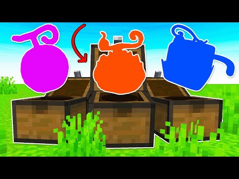 Choose your DEVIL FRUIT in Minecraft Only Knowing its Color!