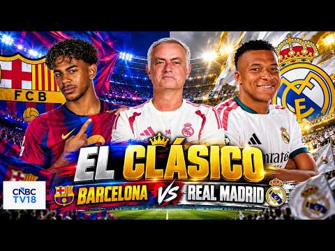 🔴Real Madrid vs Barcelona LIVE: LA LIGA BIG El Clásico Match | Mbappe Vs Yamal | Jose Mourinho |N18G