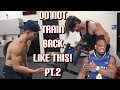 ISAIAH MIRANDA PUTS BRYCE HALL THROUGH A BACK WORK OUT| MY CRITIQUE | PART 2 #isaiahmiranda#bryce