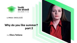 "Why do you like summer" part 2