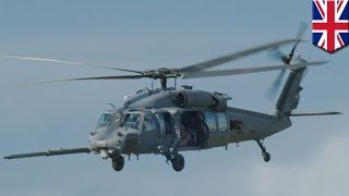 Four US airmen killed in UK chopper crash