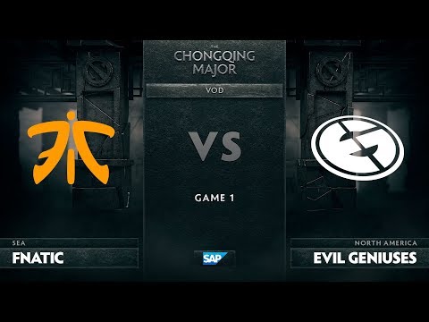 [EN] Fnatic vs Evil Geniuses, Game 1, The Chongqing Major Group D