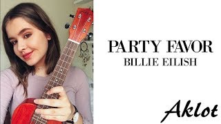 Party Favor / Billie Eilish Cover by Jodie Mellor and Aklot Ukulele Review
