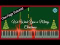 One Page Tutorial- We Wish You A Merry Christmas- 88Keys to Cure