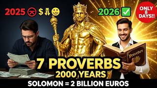 7 Proverbios Bíblicos de Salomón Que Te Harán RICO en 2026 (¡Ignorarlos Te Costará Caro!)