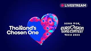 Thailand's Chosen One 🇹🇭 - Eurovision Song Contest Asia - Livestream | #EurovisionAsia