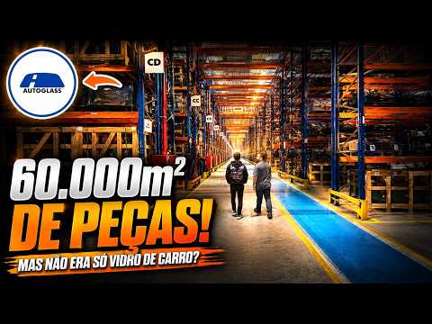 PARECE UMA CIDADE! 😱 CONHECI O MAIOR DISTRIBUIDOR DE PEÇAS DA AMÉRICA LATINA!