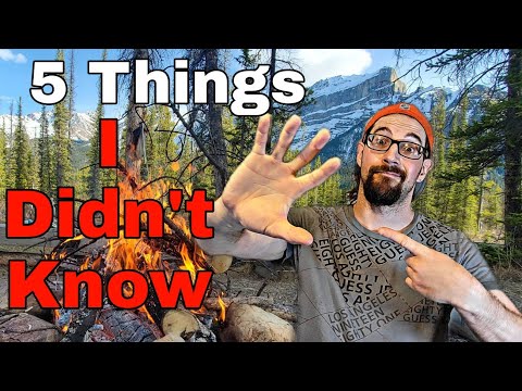 5 Things I DIDN'T KNOW About Ultralight Backpacking