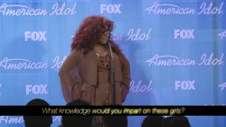 Chaka Khan | Press Conference | American Idol Season 11 Finale Part 2