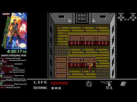 Snake's Revenge (NES) - Retro Game Onslaught - Fishlips13 Part 2