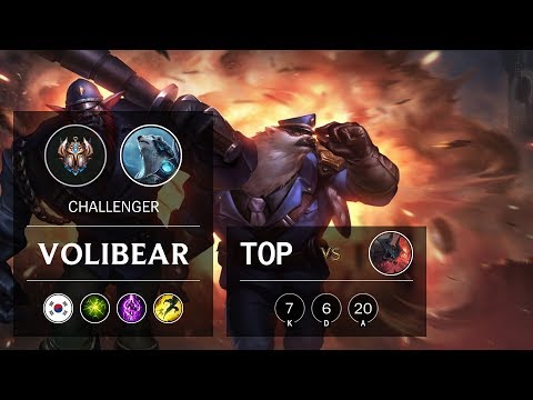 Volibear Top vs Aatrox - KR Challenger Patch 9.24