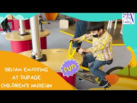 Srijan is Enjoying At DuPage Children's Museum | Learning Videos For Toddlers |  | Kids Videos