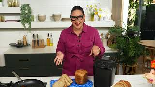 Panasonic SD-PN100 Automatic Compact Bread Maker with Marion Grasby