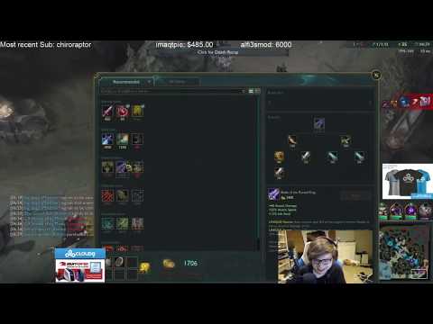 C9 Sneaky as KogMaw Rakan vs Xayah Brand bot Patch 8.2 Full Gameplay