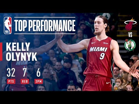 Kelly Olynyk Scores CAREER-HIGH 32 Pts vs. Celtics | December 20, 2017