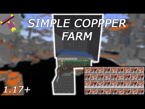 Simple Copper Farm - 1.17+ - Minecraft (Java Edition)