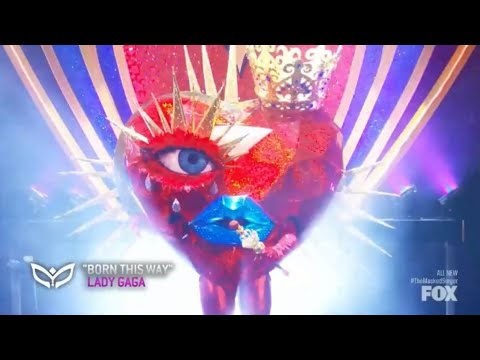 Queen Of Hearts Perform "Born This Way" By Lady Gaga | Masked Singer | S6 E3