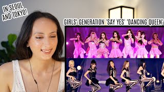 Girls&#39; Generation (소녀시대) - SAY YES&#39; &#39;Dancing Queen&#39; REACTION | LIVE + MV